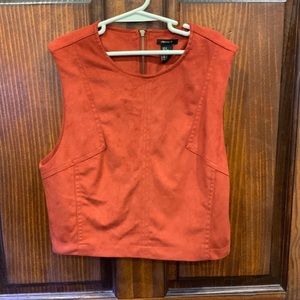 Forever 21 suede top